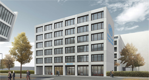 Berlin Hub Building Image of the WHO Hub for Pandemic and Epidemic Intelligence office building in Berlin, Germany.